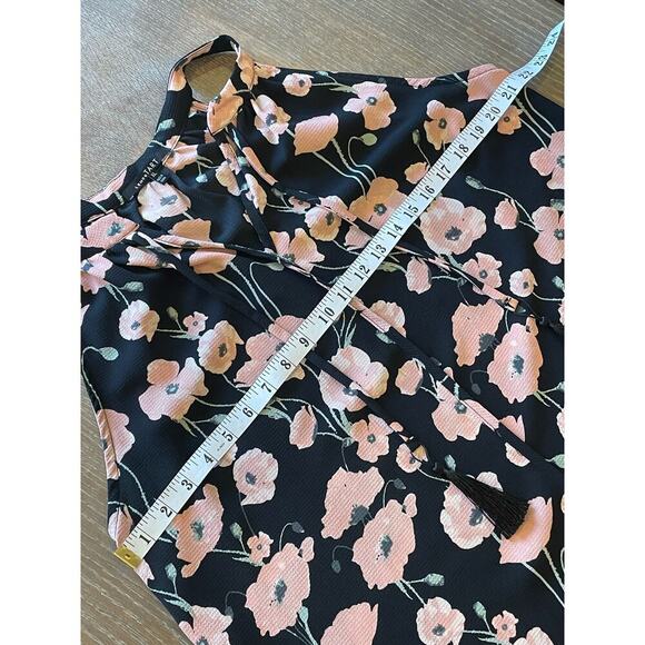 Lemon TART Floral Tank Top Blouse Shirt size XL - Picture 8 of 9